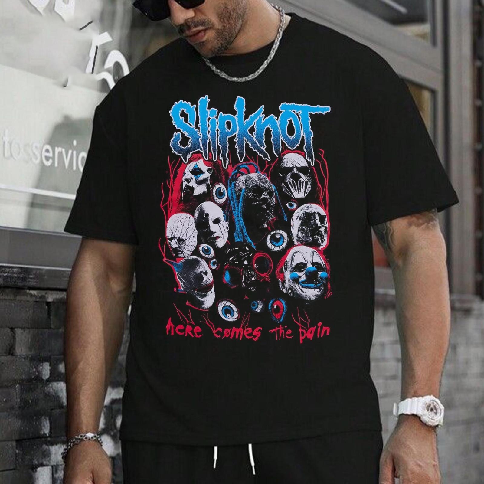 Slipknot T-ShirtSlipknot Here Comes the Pain T-Shirt Men Women T-Shirt XXXXL