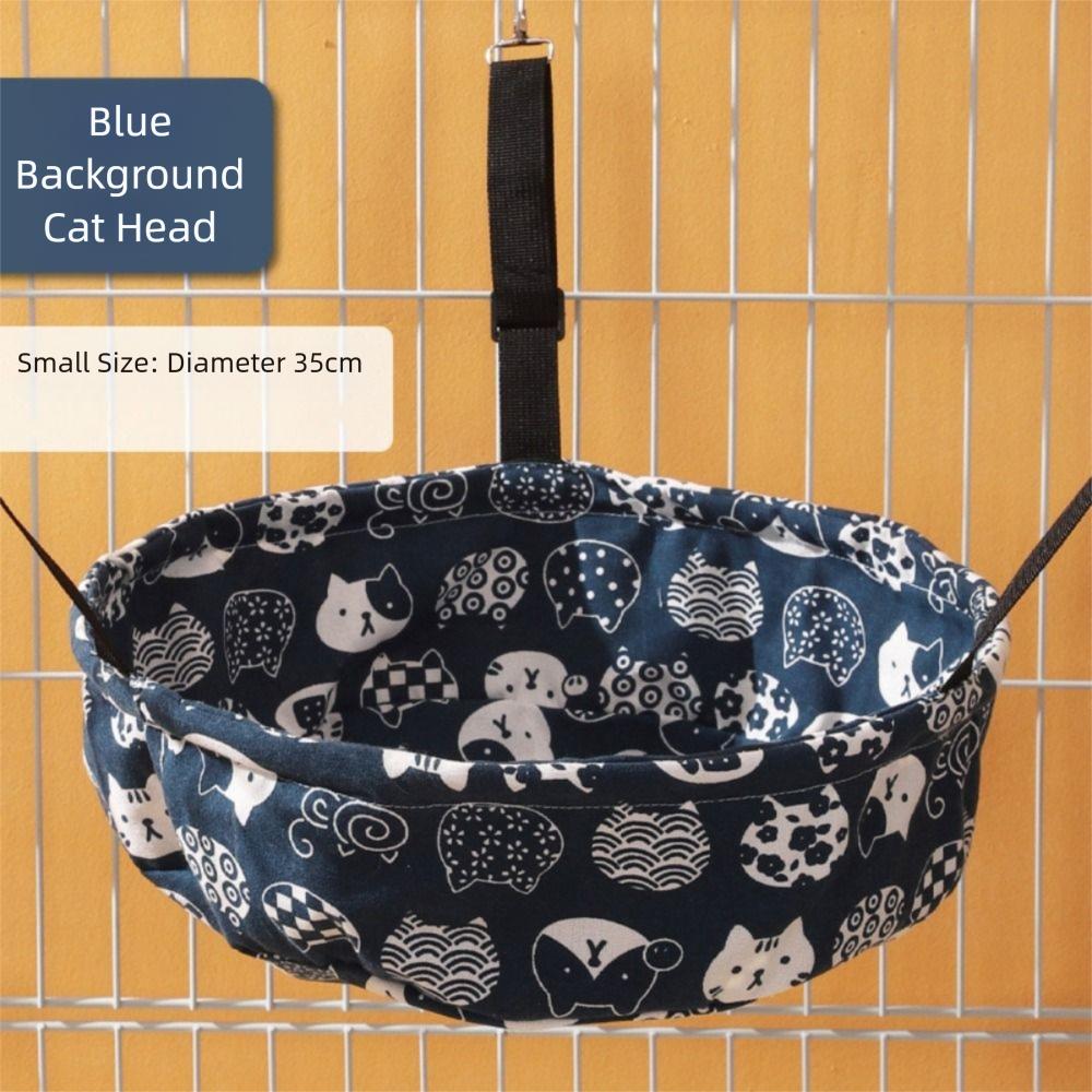 Chew-Proof Fabric All-Season Cat Hammock Winter Velvet Indoor Cat Bed  Indoor Cats