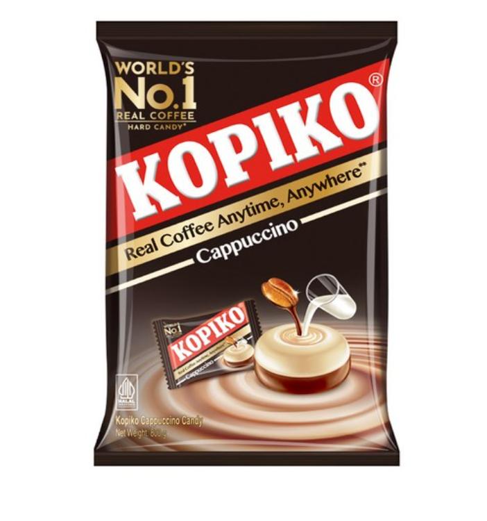 

Kopiko Coffee Candy & Cappuccino Candy 800g – Original Indonesian Coffee Flavor Cappuccino