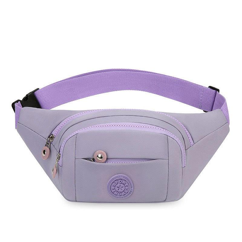 New Ladies Purse Colorful Printing Large Capacity Casual Slung Chest Bag Portable Mobile Phone Bag Cashier Wallet