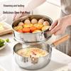 Jingyan 304 Stainless Steel Multi-Purpose Yukihira Pot