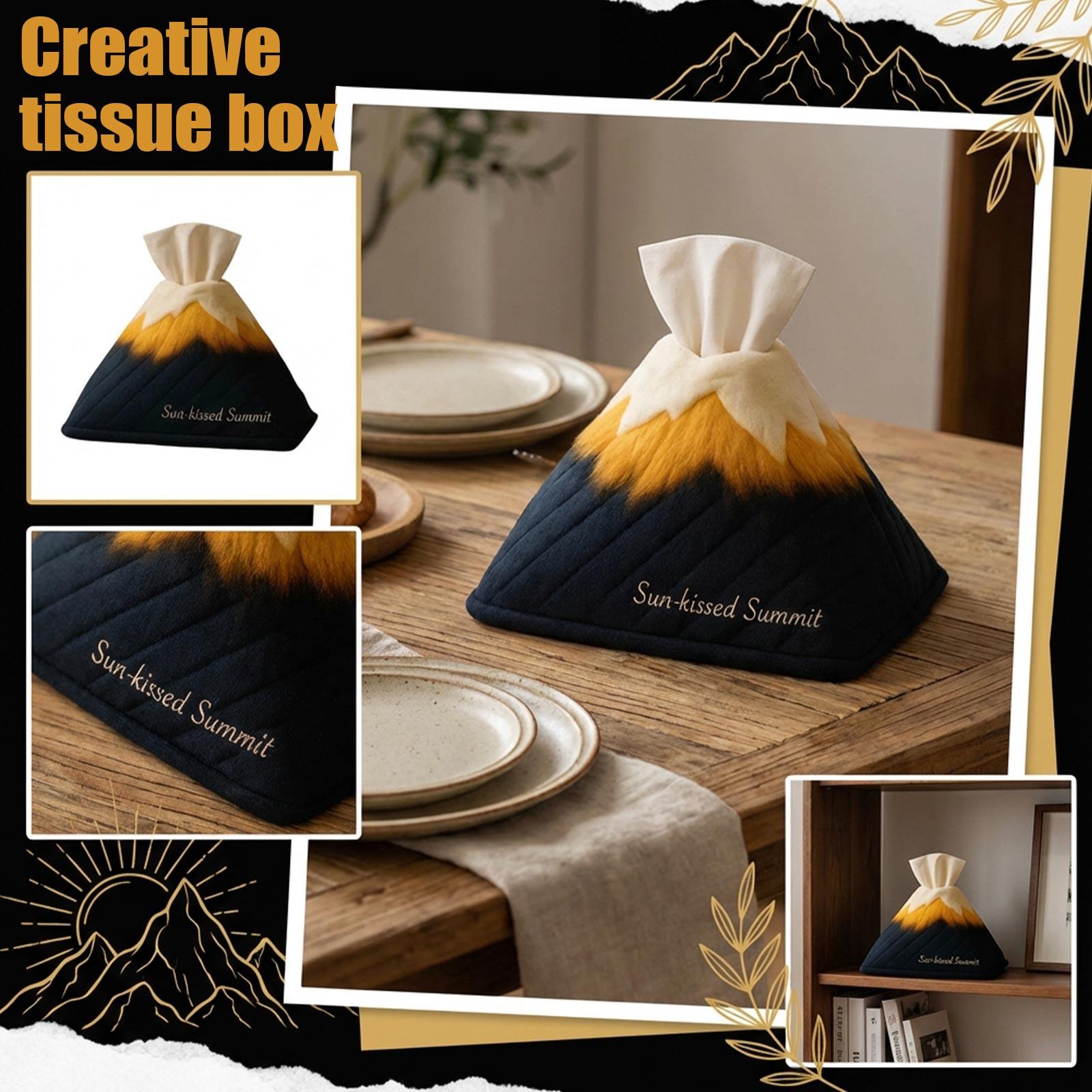 Sunrise Over The Golden- Creative Tissue Box/Paper Dispenser One Size