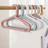 10Pcs Traceless Clothes Drying Rack Plastic Baby Hangers Clothes Display Hangers  Closet