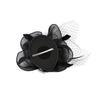 New Detachable Clip Feather Headband Mesh Veil Bridal Headdress Party Headwear Women