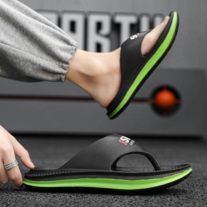 New Summer Light And Comfortable Beach Shoes Men Women Flip-flops Thick-soled Non-slip Couple Sandals Outdoor Casual Shoes Men's Slippers