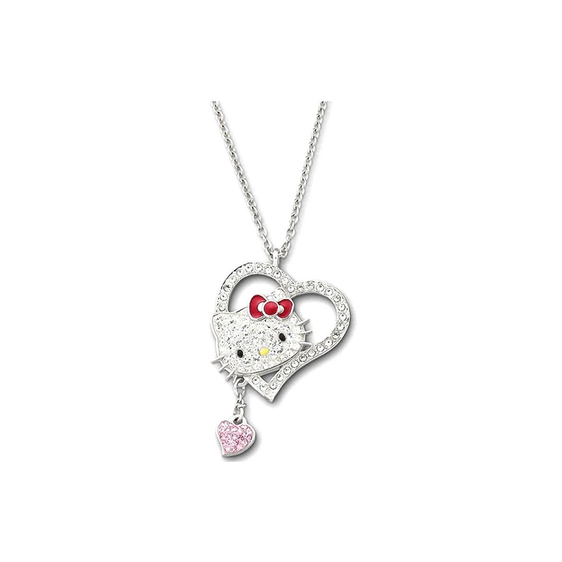 Swarovski Hello Kitty Necklace Women necklace 1106120 Box (Random Color)