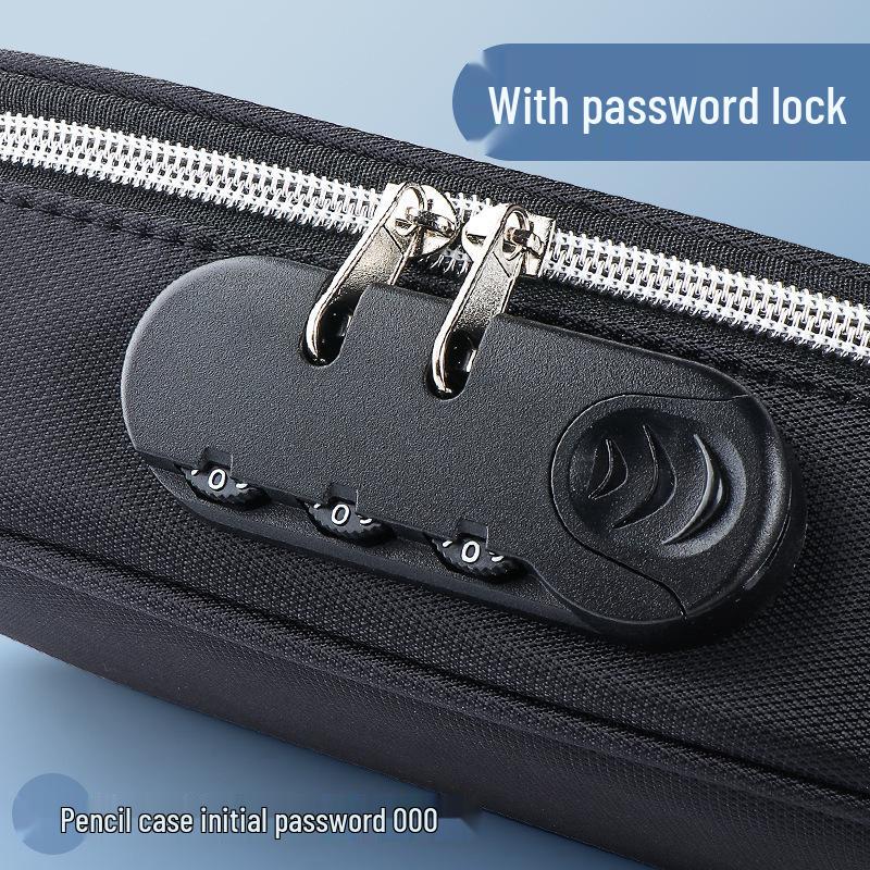 Secure Waterproof Large Capacity Pencil Case with Lock