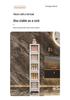17CM Narrow Bathroom Storage Cabinet: Multi-Layer Drawer-Type Plastic Shelf