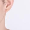 Character Classic Pure Silver Needle Earrings Micro-inlaid Star Earrings Hexagram Earrings Simple and Versatile Temperament Women's Ear Jewelry 2026
