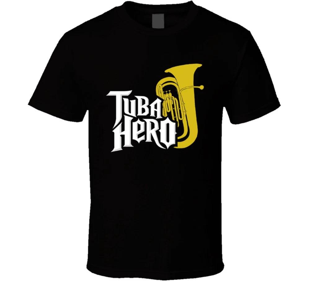 Tuba Hero Guitar Hero Parody Funny T Shirt S