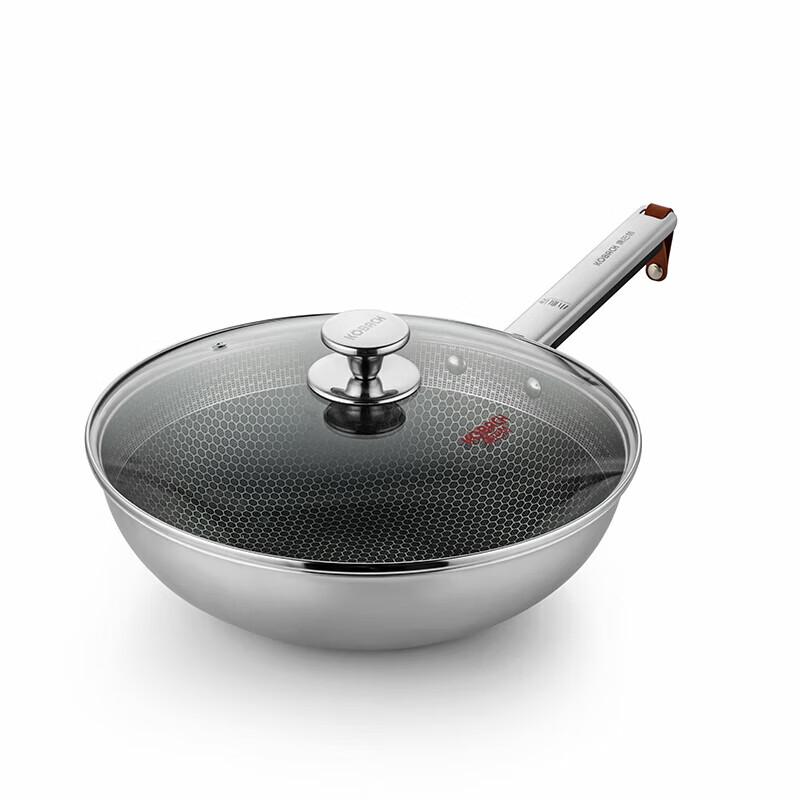 

Kangbahe Kamaiwei 3-Layer Steel Honeycomb Wok