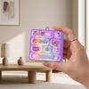 Animal Mechanical Fidget Keyboard Light-Up Fingertip Button Key Ring  Desktop Decor