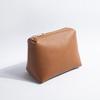 Lychee Grain Cowhide Makeup & Toiletry Bag for Lipstick & Cosmetics Storage
