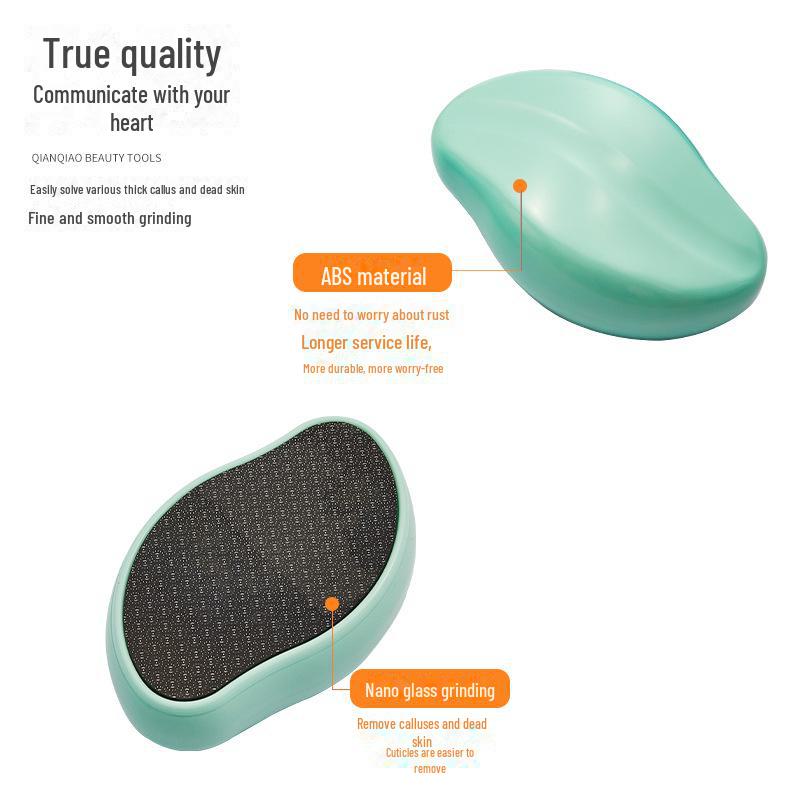 Nano Glass Pedicure File: Safe Foot Care Tool for Gentle Dead Skin Removal