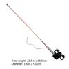Car 12-24V Universal Antenna Lamp Decoration RGB Waterproof LED Antenna Lights Colorful Streamer Flashing Navigation Lamp