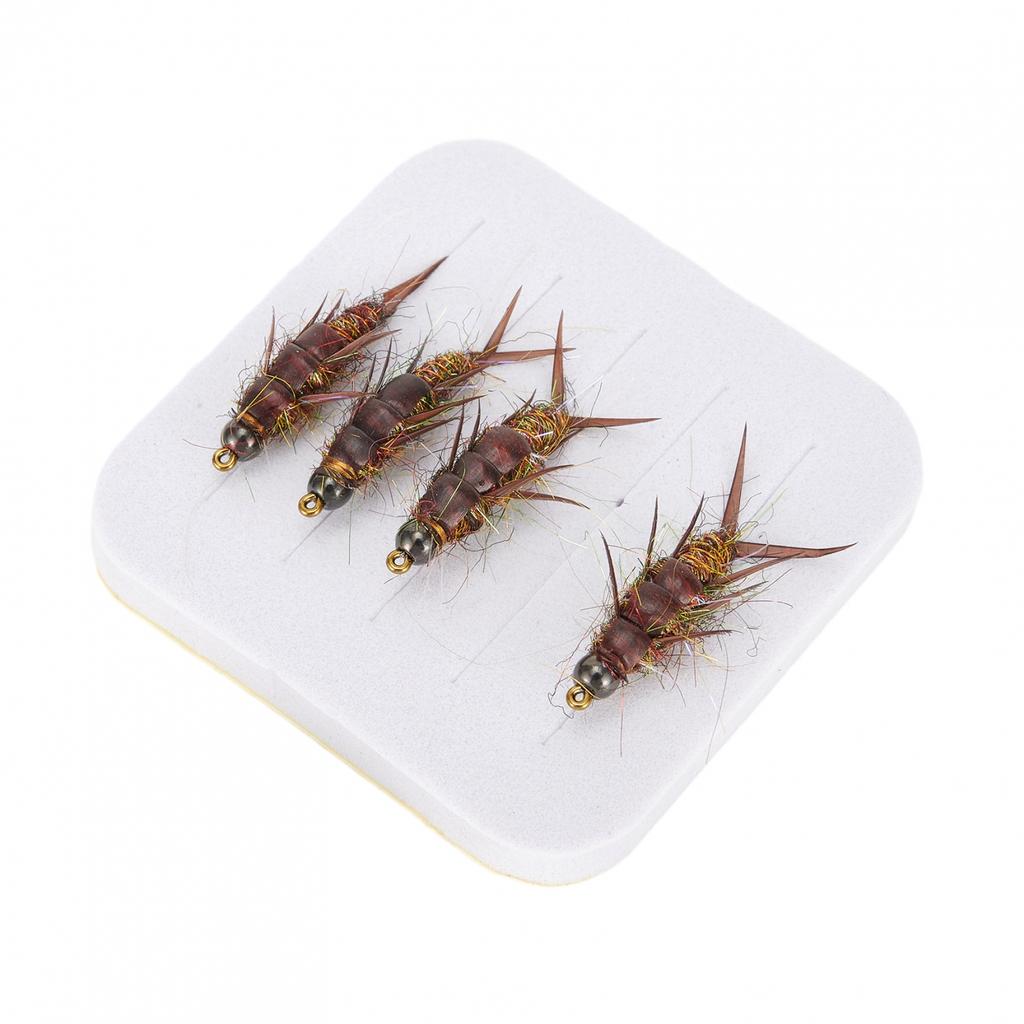 5 Pcs Hook Accessory Nymph Shape Realistic Replacement