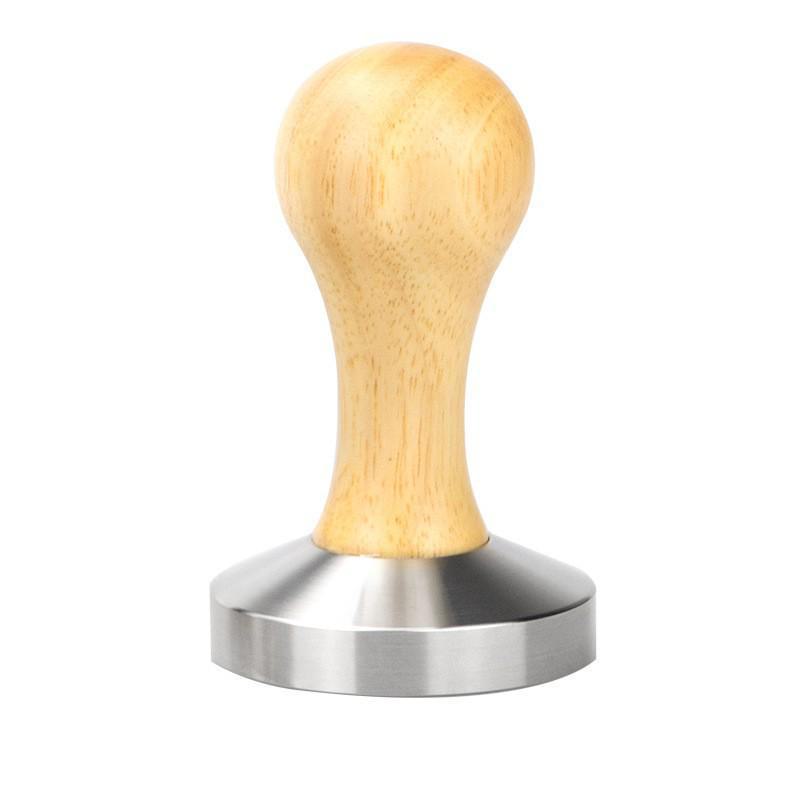 Kávový tamper z palisandru a dubu, nerezová ocel 304 (51/58 mm)