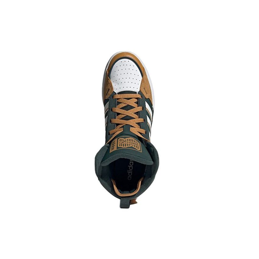 adidas Neo 100Db Mid Trendy Casual Rutschfest Abriebfest High-Top Skateschuhe Unisex Skateschuhe Grau Braun GW6747