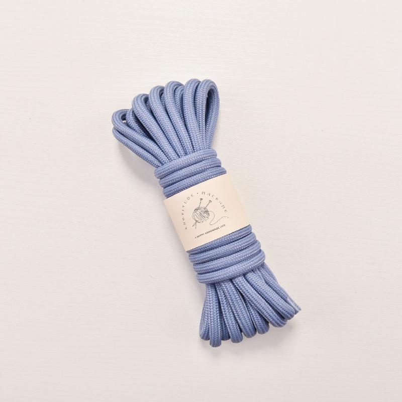 8mm Polyester Core Rope 5m Colorful Braided Cord for Pet Leash Making Rope Crochet Bag Strap Handmade Craft Clothing Accessories