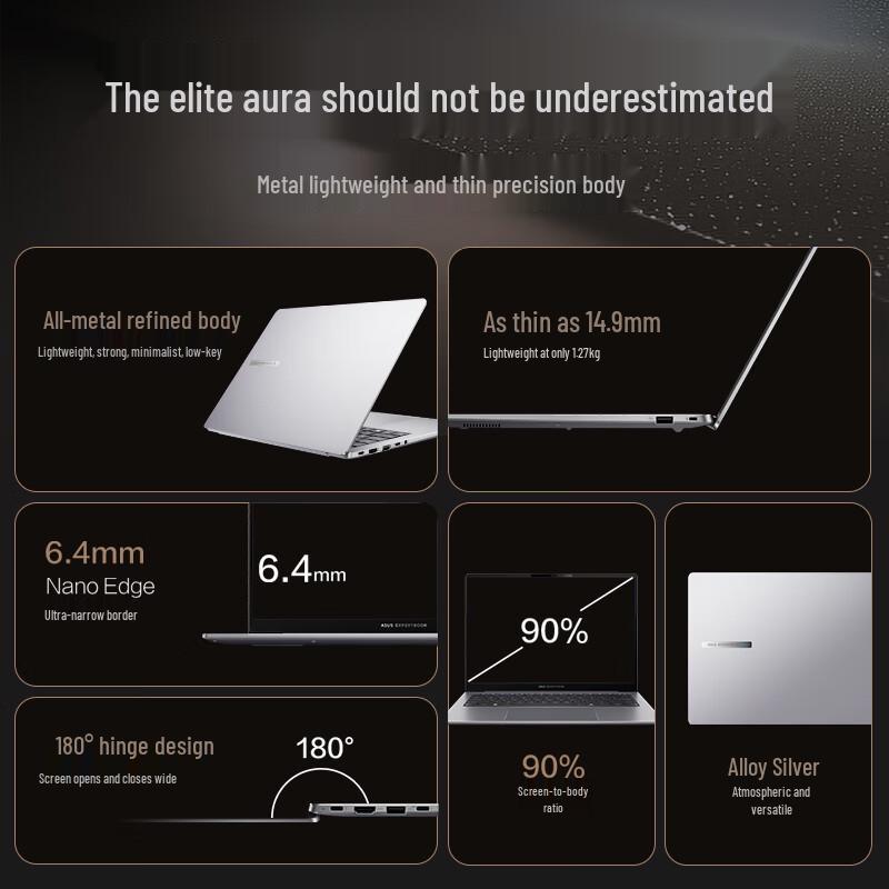 Asus Paoxiao 6 Pro 14-inch AI Business Laptop (CN Version)