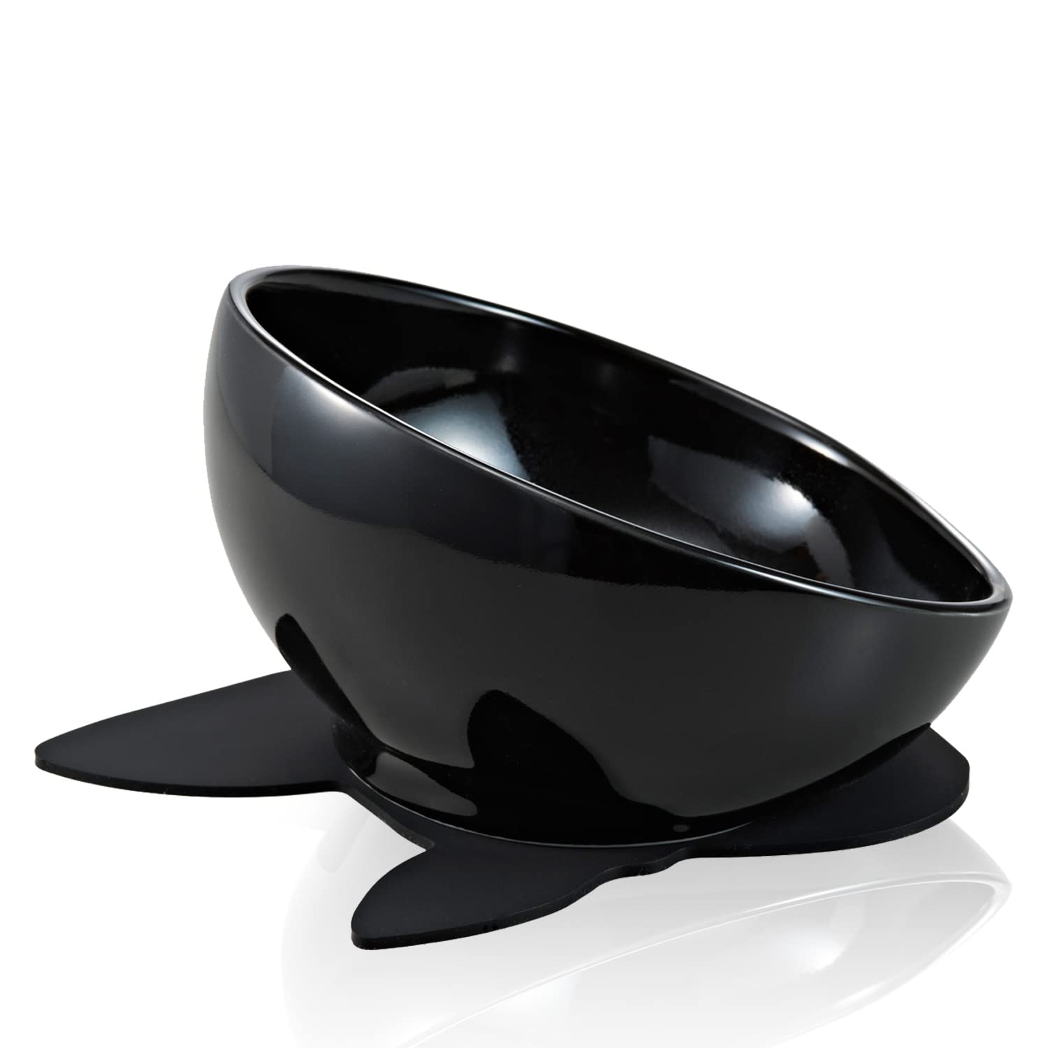 

HARIO Black French Bulldog Tableware Food Bowl with Silicone Mat 150ml