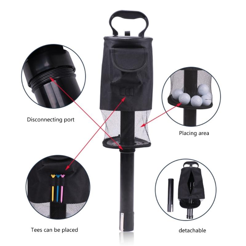 Golf Ball Retrievers Portable Ball Collector Pickers Golf Ball Pick Up Tool with Tube Golf Accessories Easy to Use