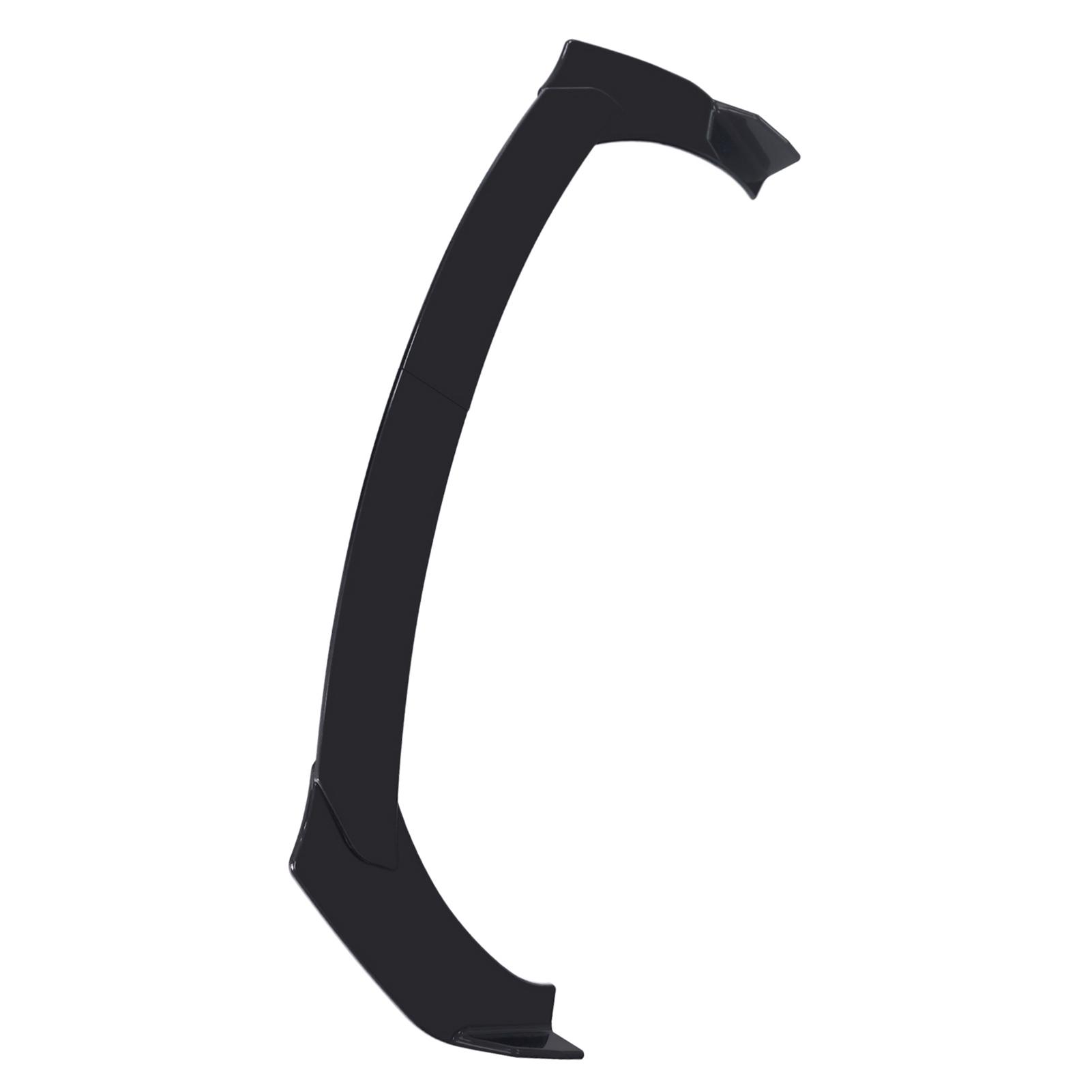 

4 Pieces Car FrontFront Bumper Lip Body Kit ABS Bumper Lip Chin Spoiler Splitter Universal