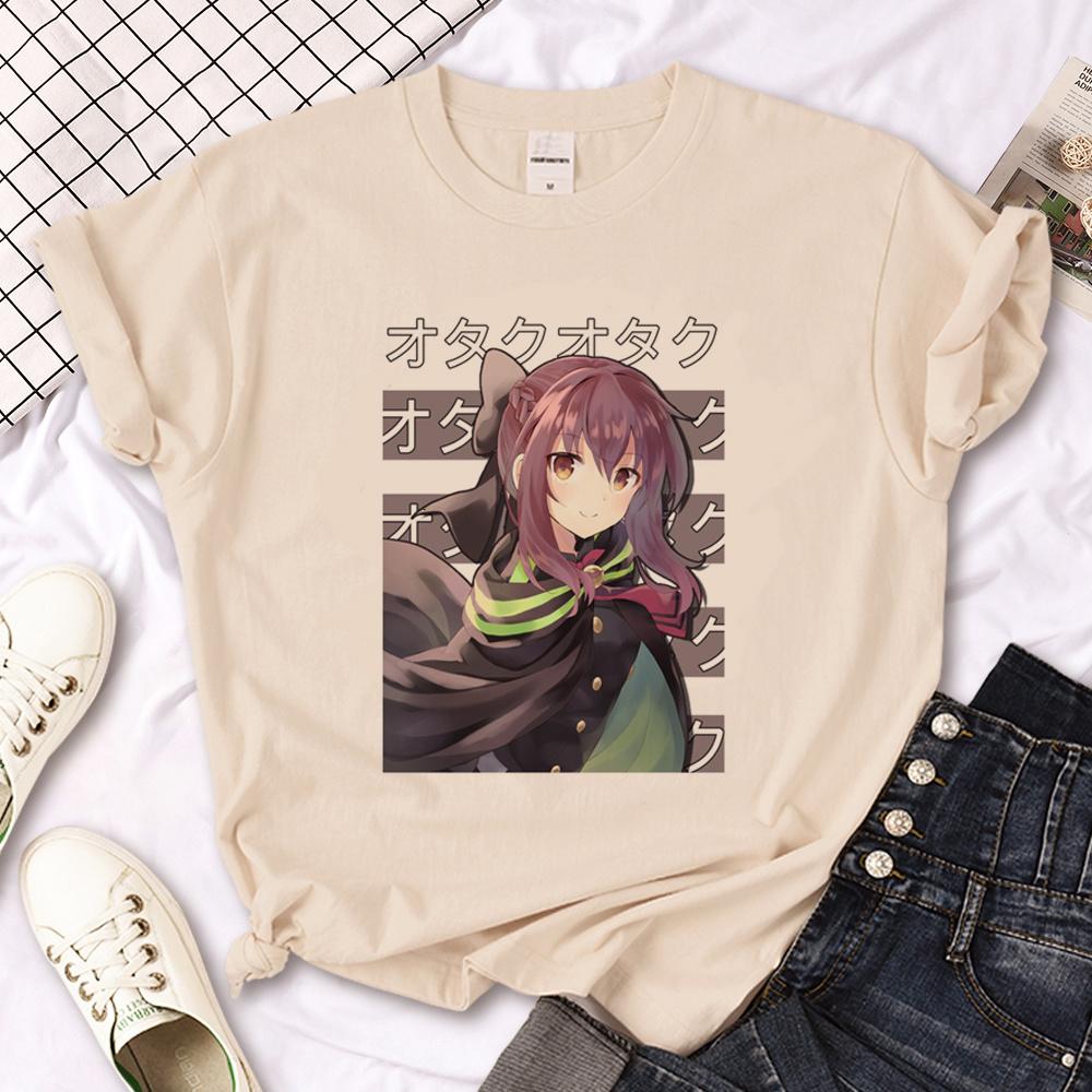 Seraph of the End t shirt men summer graphic streetwear t shirt boy designer 2000s clothes