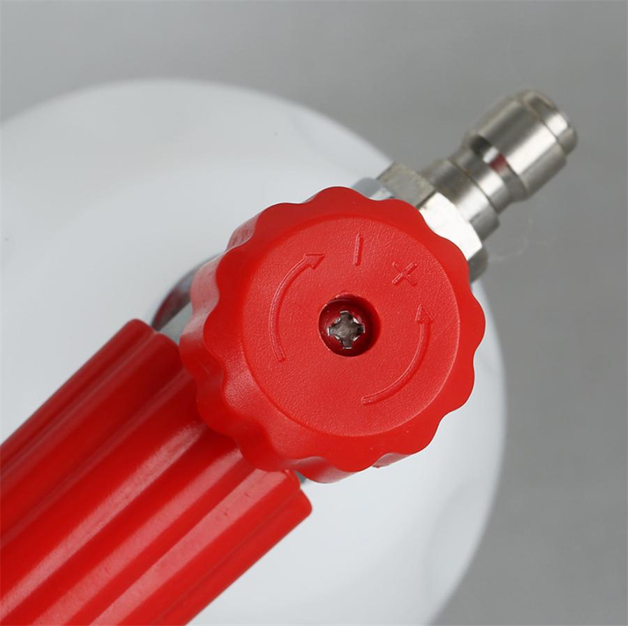 

1/4 1L High Pressure Universal Car Washer Foam Soap Bottle Spray Jet Cannon Gun