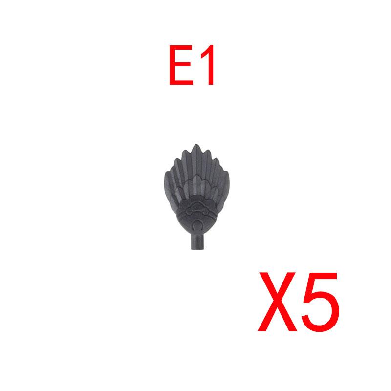 MOC Medieval Building Blocks Military Figures Accessories Soldier Weapons Bow Spear Crossbow Brick Helmet Sword Toy Gift X058