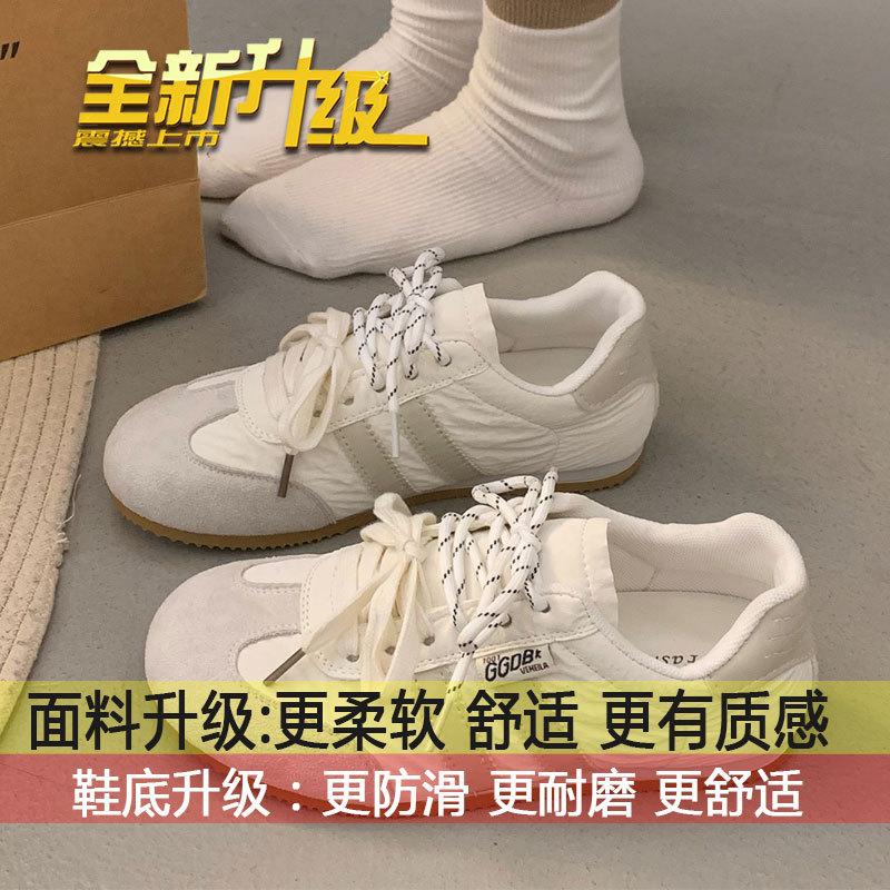 

Lightweight soft baseplate shoes casual Forrest Gump little white shoes women s 2025 spring new versatile breathable popular German training shoes 40