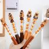 Creative Interesting Capybara Gel Pen Kawaii Aesthetic Cute Cartoon Beads Pen Writing Smooth Pens Quick-Drying Neutral Pens