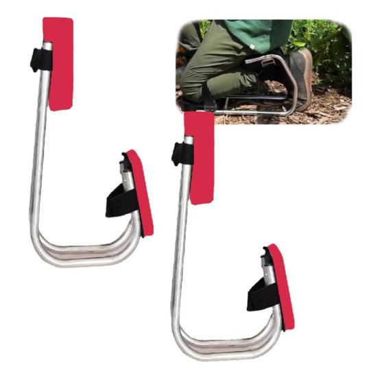 Kolenní sedák pro zahradu Popruhový podkolenní sedák Ergonomický zedník Polštář na klečení Přenosný