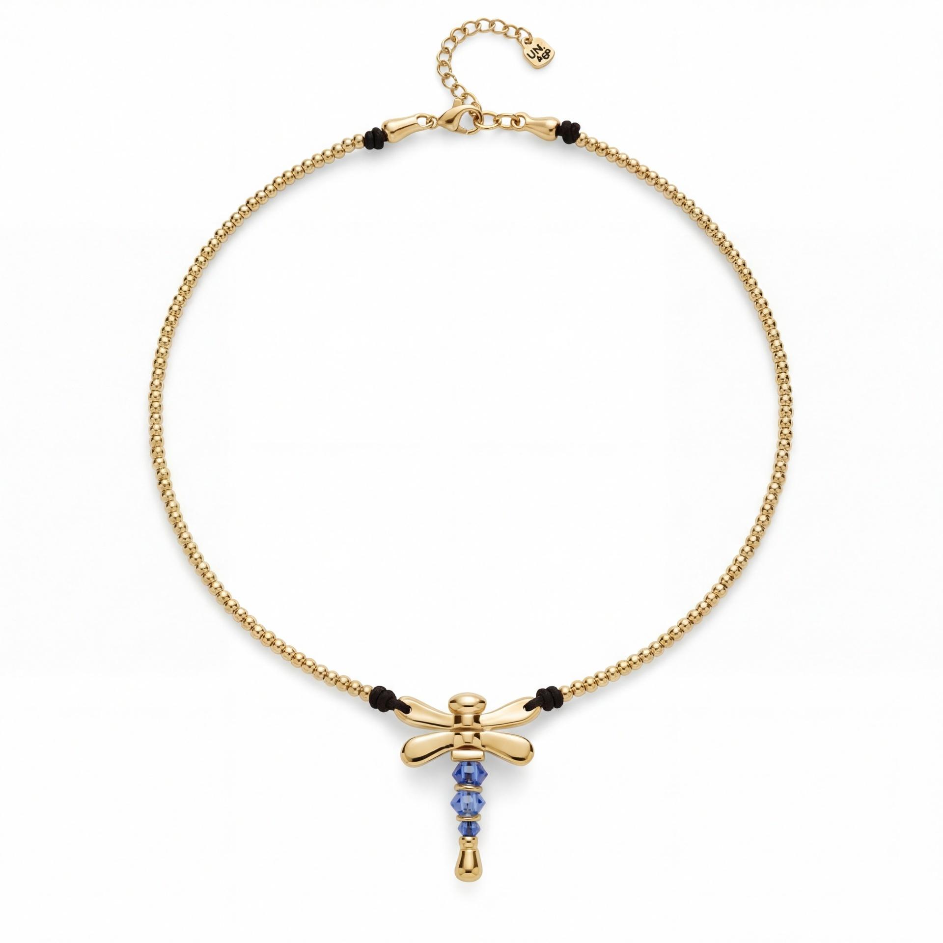 

Light Luxury Dragonfly Necklace, Smart Personality, Exquisite Elegance, Color-Preserving Temperament, Electroplated Copper Neck Chain For Women