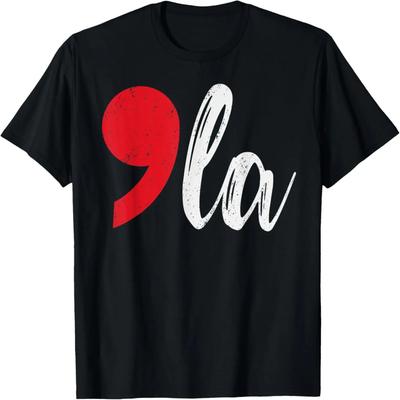 Kamala Harris 2024 President Comma La Funny T-Shirt