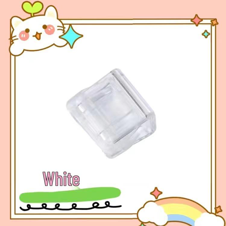 Transparent Small Push Clips for Office Documents and Student Papers