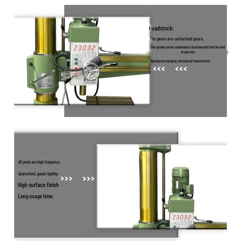 Single Column Radial Arm Drill Press