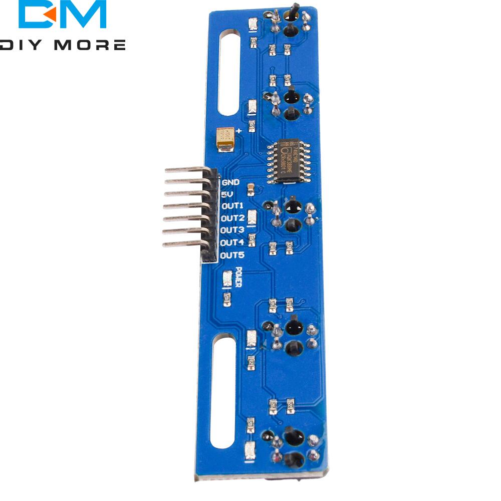 TCRT5000L 5-way Tracking Sensor Infrared Sensor Module