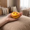 Slow Rising Egg Tart Squishy Toy Bouncing Hand Relax Fluid Simulation Toy Thick Pinch Egg Tart Rebound Toy For Students
