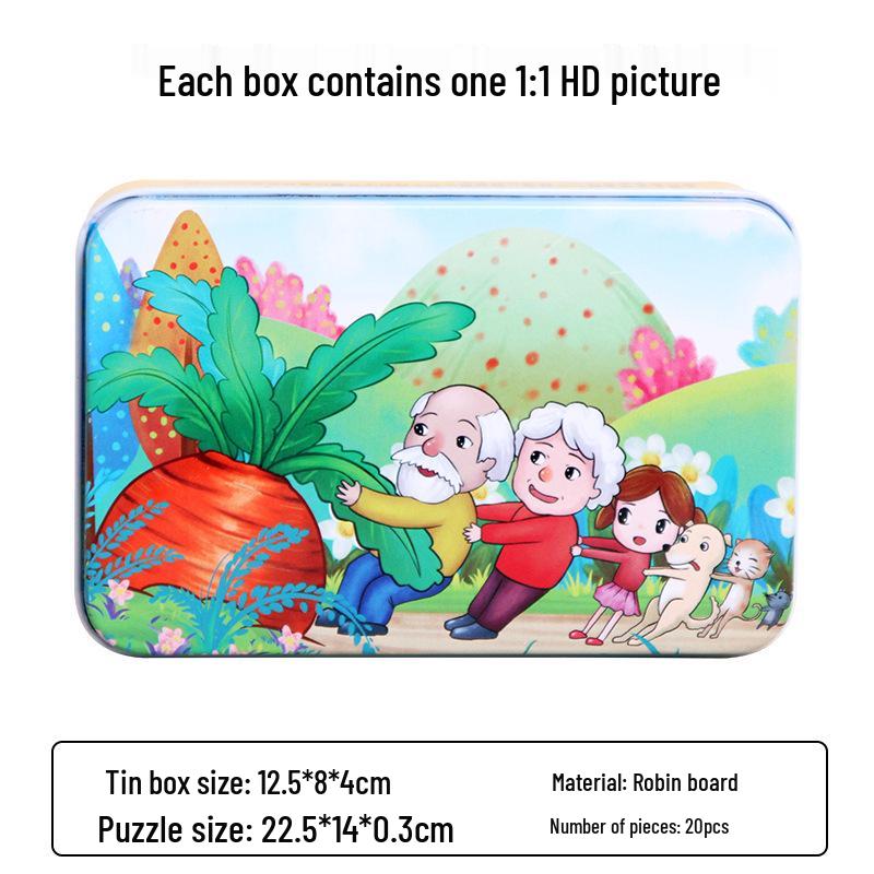 60-Piece Wooden Jigsaw Puzzle for Kids – Anime Cartoon Educational Toy Gift