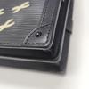 [Pre-Owned] Trunk Clutch Soft Box Water Ripple Leather Crossbody Shoulder Bag - Very Good #TJPCQ6