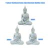 Resin Buddhas Figurines Buddhas Statues Ornament for Home Office Decors Buddhas Sculpture Housewarmings Gift Buddhas Decors