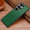 For Samsung Galaxy S26 Ultra Case Litchi Texture PU Leather Coated PC + TPU Protective Phone Back Cover