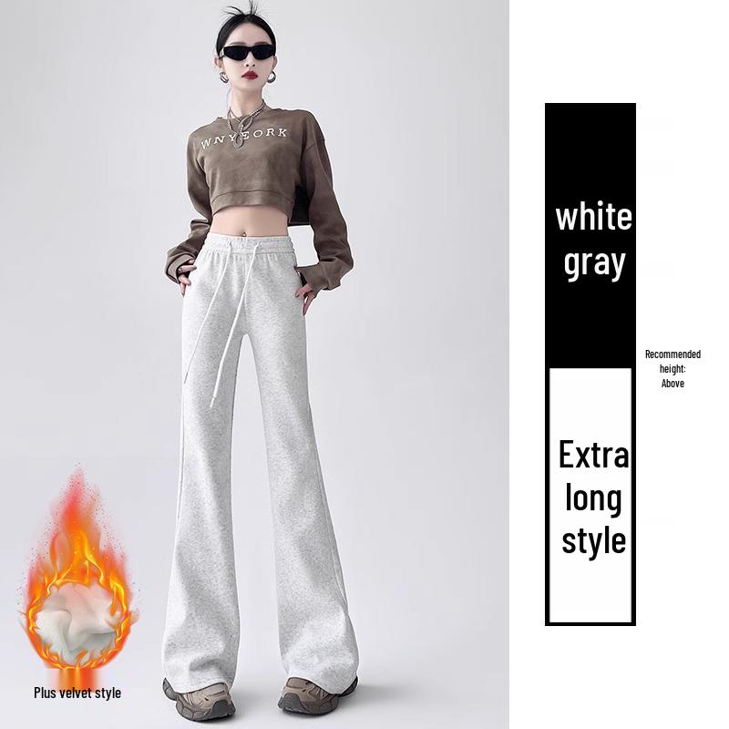High-Waist Fleece-Lined Micro Flare Pants - Slimming, Versatile, and Stylish for Fall/Winter 2025
