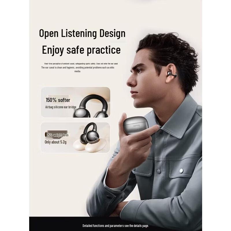 Sena Z60S Open-Ear Clip-On Bluetooth Earbuds