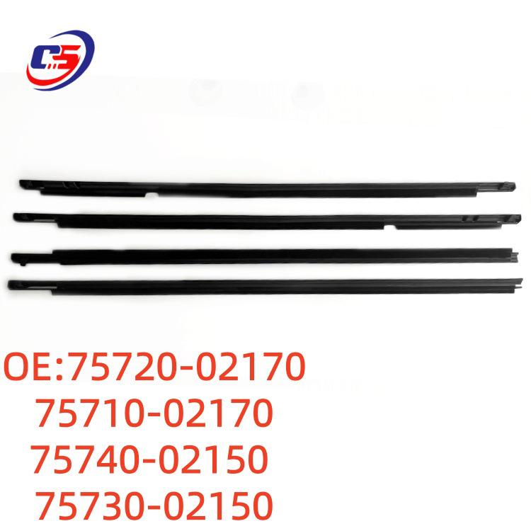Toyota Corolla 07-13 Windshield Wiper Strip, Window Outer Sealing Strip 75720-02170 75720-02170