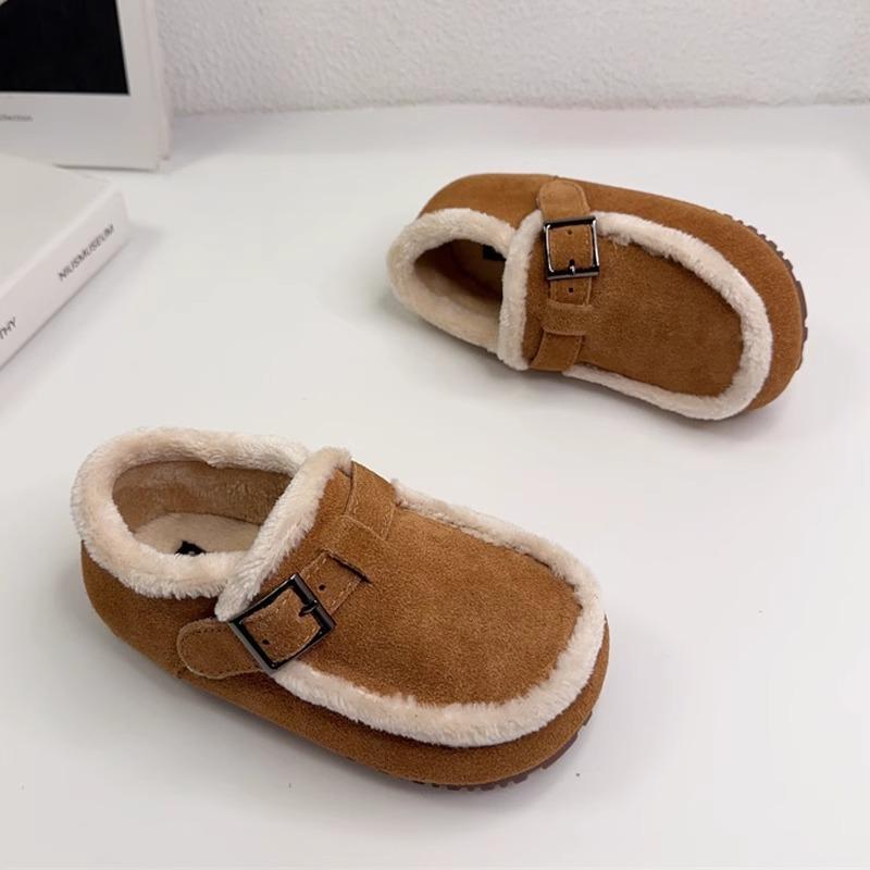 

Детская обувь 2025 Осень/Зима Повседневная хлопковая обувь с бархатным утеплителем Девочковые ботинки Мягкая подошва Универсальные мальчиковые ботинки Девочковые ботинки Ботас 28insole18.2cm верблюд