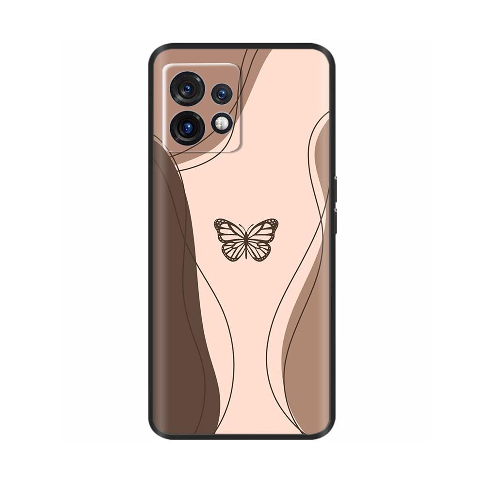 For Motorola Edge 40 Pro Phone Case Lovely Heart Soft Liquid Silicone Back Cover For Motorola Edge 40 Edge40 Neo Fundas Shells