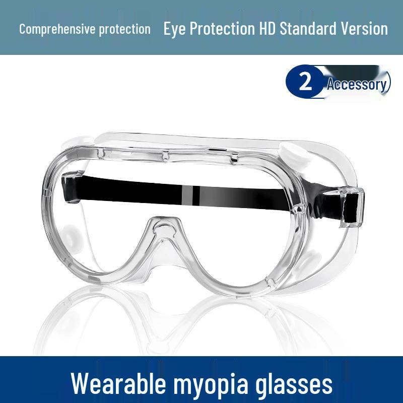 Anti-Fog, Dustproof, Windproof Sandproof Protective Goggles for Men and Women - Industrial Anti-Splash Eyewear