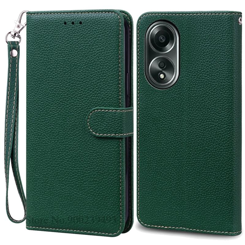 A58 A 58 Case For OPPO A58 Case Silicone Wallet Flip Leather Case For OPPO A58 4G Case Book Cover For OPPO A58 5G Phone Fundas